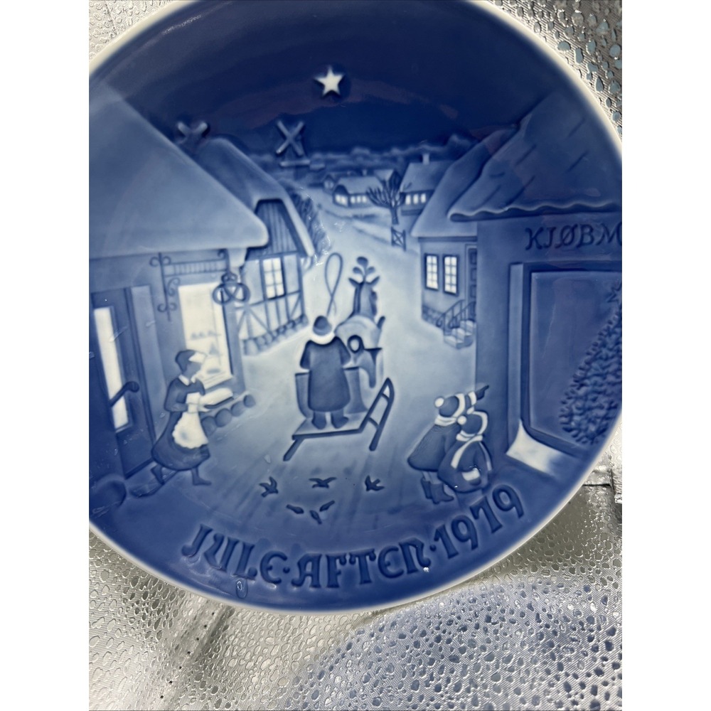Bing & Grondahl 1979 Christmas Plate – Excellent Condition –‎